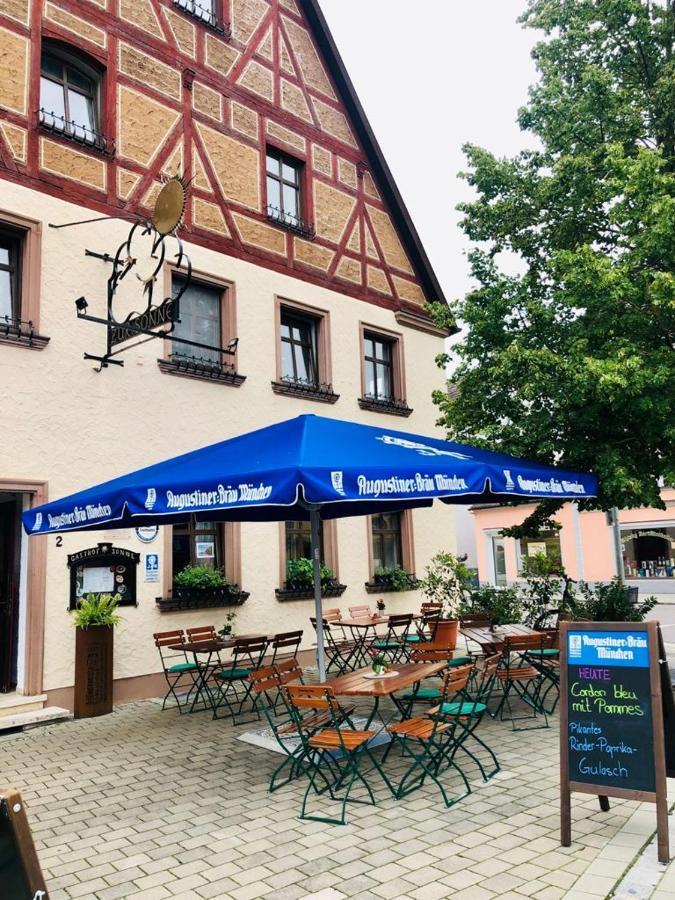 Hotel Sonne Wassertruedingen Luaran gambar